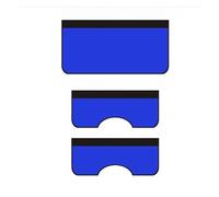 Car Sunshade Universal Car Magnetic Front Fender Cover Foldable Protector Mechanic Work Mat Auto Repairing Pad Car Window Shades(Blue M)