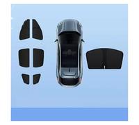 Car SunShade Window Shades Shield For BYD For Leopard 5 2024 Full Black Car Sunshade Side Window Privacy Curtains Front Rear Sunscreen Heat Insulation Sunshield(Front 7piece)