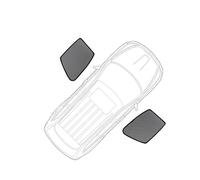 Car SunShade Window Shades Shield For Q7 4M 2015-2023 2024 Car Side Window Sunshade Windshield Sun Shade Shield Solar Protection Parasol Children Curtains(2PIECE FRONT WINDOWS)