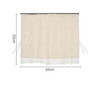 Car Sunshade Window with Suction Cup, Thermal Insulation and Slide Rail Design, Cotton Embroidered for Sun Protection, Fits Various Car Models