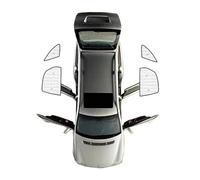 Car Sunshades For Citroen Xsara Picasso 2000 2001 2002 2003-2010 Full Car Covers Sun Visor Sunshade Windshield Protector Window Anti-UV Summer Sun Visor Shade(Rear Windows)