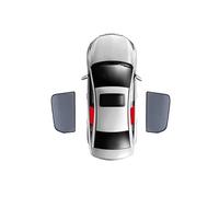 Car Sunshades For CR-V For CRV 6TH 2023 2024 Magnetic Car Sunshade Visor Front Windshield Curtain Rear Side Baby Window Sun Shade Shield Car Shades(2PCS Rear)