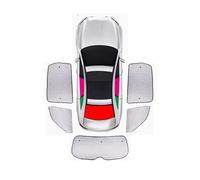 Car Sunshades For Hyundai For Santa Fe SM CM 2001~2012 2009 2010 Sun Shade Auto Windshield Sunshade Heat Insulation Parts Sun Visor Accessories(Rear 5 pieces)