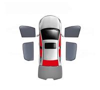 Car Sunshades For Hyundai For Santa For Fe TM For Santafe 2019-2023 Car Rear Side Baby Window SunShade Shield Front Windshield Curtain Sun Shade Visor Window Sunshades(5PCS Front Rear Back)