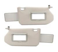Car Sunshades For Infiniti QX60 JX35 Car Sun Visor Sun Shade Grey Beige Left Right Side Driver Passenger Side Wit Light Lamp Car Shades(Beige 1 SET)