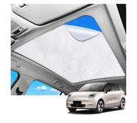 Car Sunshades For JAC E30X 2024-Present Car Suede Fabric Electrostatic Adsorption Sunroof Sunshade Heat Insulation Interior(Beige)