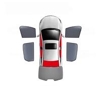 Car Sunshades For Mazda CX-5 KF 2017-2024 Magnetic Car Sunshade Visor Front Rear Windshield Curtain Side Baby Window Sun Shade Shield Window Sunshades(5PCS Front Rear Back)