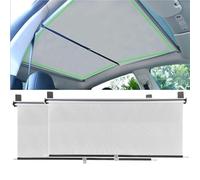 Car Sunshades For Tesla For Model 3/Y Window Lift Sunshade Retractable Side Window Sunshade Block Lift Sunscreen Telescopic Shade Car Window Sun Shade(Y Front Back Sunroof)