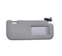 Car Sunshades For Toyota For Auris For Corolla 2008-2013 Car Interior Sun Visor With Mirror Grey Beige Sun Shade Left Right Driver Passenger Side Car Shades(Grey Right)