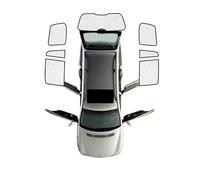 Car Sunshades For Toyota For Land For Cruiser 200 LC200 FJ200 J200 2008 2009 2010 2011 2012-2020 Car Full Covers Sunshades Car Anti-UV Sun Visors Window Sun Visor Shade(Rear sunshades)