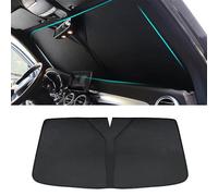 Car Sunshades for Volvo V40 V50 V60 V70 V90, Windscreen Sun Shade Foldable Sun Shade Blocks Visor Internal Thermal Blind Sun Protection Blocks UV