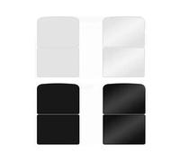 Car Sunshades For XPENG G6 2023 2024 2025 Sunshades Sunroof Ice Cloth Buckle Sun Pare Glass Front Rear Skylight Accessory Automotive Glass Sunshade(Black Suede Fabric)