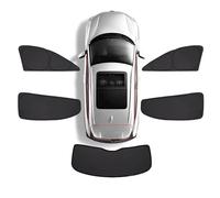 Car Sunshades Kit for VW Atlas 2017-2025, Window Covers for Side Front Rear UV Block and Blackout Privacy Accessories,5 PCS