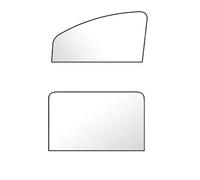 Car Sunshades Shield Car Side Window Curtain Privacy Curtains For Car Magnet Sun Shade Summer Sunshades UV Reflection Front/Back Window car Window Sun Shades(2 PCS Back)