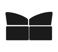 Car Sunshades Shield Car Window Sunshades Magnetic Blackout Heat Insulation Sun UV Protection Curtain Window Film Modeling Accessories car Window Sun Shades(4pcs black)