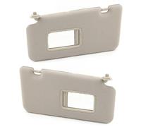 Car Sunshades Sun Visor With Mirror Accessories For Nissan For Tiida 2005-2010 Car Sunvisor Front Windscreen Antidazzle Window Sunshades(2Pc)