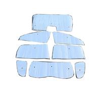 Car Sunshades UV Protection Curtain Sun Shade Film Visor Front Windshield Cover 8Pcs Sunshade Windscreen Protection Set
