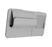 Car Sunvisor Storage Systems with Sunglasses Holder, Gray