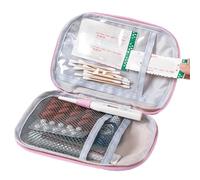 Car Survival Bag, Medicine Organiser - Portable Cute Pill Storage Bag, Pill Bottle Storage Bag, Cute Pill Storage Bag with Smooth Zipper for Hunting, Wa