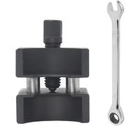 Car Suspension Split Hub Steering Knuckle Spreader, Strut Spreader Tool Knuckle Spreader Tool Laser Knuckle Spreader, Shock Absorber Tool for Car Repair and Maintenance (Black)