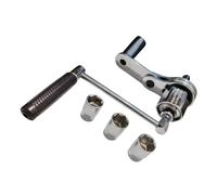 Car SUV Torque Multiplier Wrench 1: 16 680Nm Output 1/2" Drive with 3 Socket for Easy Wheel Nut Removal Lug Nut Remover Tool