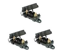 Car Switch Amp Wiring Kit Wire Terminal Auto Fuse Block Fuse Block for 1 Mega- Backup Car Kits Fuse Block for 1 Mega-backup Base Terminal Strip Fuse Holder Bolt Top M8 Car Kit Protected circuits (Col