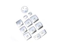 Car Switch Climate Repair Decals Compatible with 5-Series for F10 for F18 for 525 for 528 2011 Inner Chrome Door Window Switch Lifter Buttons Stickers