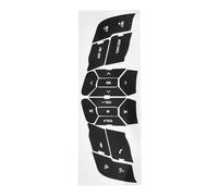 Car Switch Climate Repair Decals Compatible with for Mustang 2015 2016 2017 2018 Steering Wheel Button Repair Decal Sticker Automotive Interior Accessories