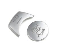 Car Switch Labels Compatible With BMW 5 6 7 Series F10 GT F07 2011 2012 2013 2014 2015 2016 2017 Equipment Button Cover Start Engine Push Stop Accessories Chrome