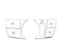 Car switch stickers Compatible With BMW 5 Series G30 G31 2018 2019 2020 2021 2022 Headlight Switch Buttons Trim Cover Interior Stickers Car Styling