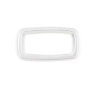 car Switch Stickers Compatible with Porsche for Cayenne 2018 2019 2020 2021 2022 2023 Car Rear Trunk Electric Tailgate Switch Button Trim Frame Sticker(Silver)