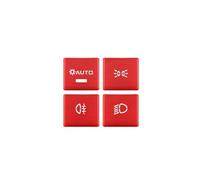 Car switch stickers Compatible With Porsche For Cayenne 2018 2019 2020 2021 Car Center Console Headlight Button Cover Switch Trim Sticker Interior