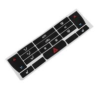 Car Switch Stickers Compatible with SAAB 9-3 2003 2004 2005 2006 2007 Button Restoration Climate Control Decals Button Repair Sticker Push Button