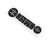 Car Switch Stickers Compatible with T5 T6 Dashboard Repair Sticker Climate Control Worn Button Repair Decals Accessories Car Restoration Sticker
