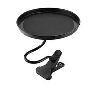 Car Swivel Tray, Folding Dining Table, 360 Degree Adjustable Clip-on Seat Food Cup Holder, Drink Beverage Snacks Storage Tray Car Interior Organizer