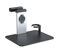 Car Table Tray - 13.78 Inch Foldable Tray | Magnetic Phone Holder - Adjustable Laptop Table on the Back Seat Made of ABS with Cup Holder and Tablet Stand for Eating, Working or Un