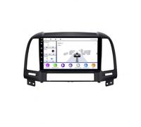 Car Tablet for Hyundai Sante Fe 2 2006-2012 Navigation Radio Vedio Player with Bluetooth Wifi, Live Navigation, Voice Control, 4 Core 2G+32G