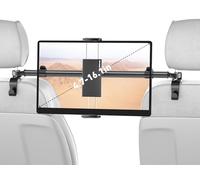 Car Tablet Holder Mount for iPad: Headrest Tablet Stand for Car Back Seat Compatible with iPad Pro Air Mini | Galaxy Tab | Kindle Fire HD | Switch OLED or Other 4.7-16.1" Devices