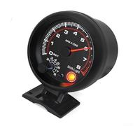 Car Tachometer Gauge 0-8000 RPM, 12V Cylinder Tachometer With Shift Light, Engine RPM Meter For 1-8 Cylinder Vehicles