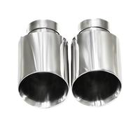 Car Tail Exhaust Pipe 1 Pcs Universal Exhaust Tip Stainless Steel Muffler Tailpipe Oblique Customized Size Car Tail Throat
