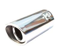 Car Tail Exhaust Pipe Exhaust Pipe Tip Car Auto Muffler Steel Stainless Trim Tail Tube Double Nozzle For Mini For Cooper Throat Tailpipe
