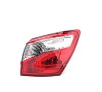 Car tail light Car Outer Rear Tail Light For Ni-ss&an For Qashqai 2010-2014 Brake Fog Lamp Running Light Warning Car Accessories Tail lights (Color : Outer R)