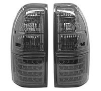 Car Tail Light For T&oyota For Prado FJ90 LC90 3400/2700 1998-2002 2pcs Tail Lights Black Trunk Rear Bumper Lamp Assembly Bulb Brake Stop