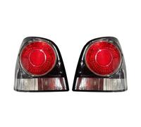 Car Tail Light For VW For P'OLO 9N 9N3 Hatchback 2005-2010 1/2piece Car Rear Bumper Tail Lights Brake Signal Lights Rear Lamp(1Pair Black Shell)