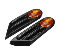 Car tail light Side Marker For Maker Indicator LED For Signal Light For BMW For MINI For COOPER R56 R57 R58 R59 2007-2013(Black Amber)