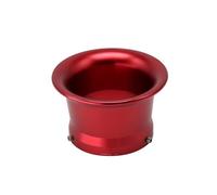 Car Tail lights 50mm Motorcycle Modified Carburetor Air Filter Cup For PWK24/26/28/30 PE For CVK28/30 Wind Cup Horn Cup Trailer Lights(Red)