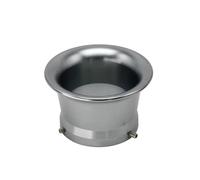 Car Tail lights 50mm Motorcycle Modified Carburetor Air Filter Cup For PWK24/26/28/30 PE For CVK28/30 Wind Cup Horn Cup Trailer Lights(Titanium)