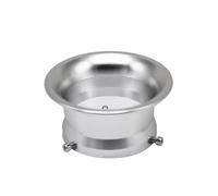 Car Tail lights 63mm For 34 36 38 40 42mm Competitive Moto Modified Carburetor Air Filter Cup The Wind Cup Color Horn Cup Aluminium Trailer Lights(Silver)