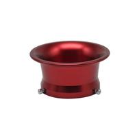 Car Tail lights 63mm For 34 36 38 40 42mm Competitive Moto Modified Carburetor Air Filter Cup The Wind Cup Color Horn Cup Aluminium Trailer Lights(Red)