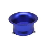 Car Tail lights 63mm For 34 36 38 40 42mm Competitive Moto Modified Carburetor Air Filter Cup The Wind Cup Color Horn Cup Aluminium Trailer Lights(Blue)